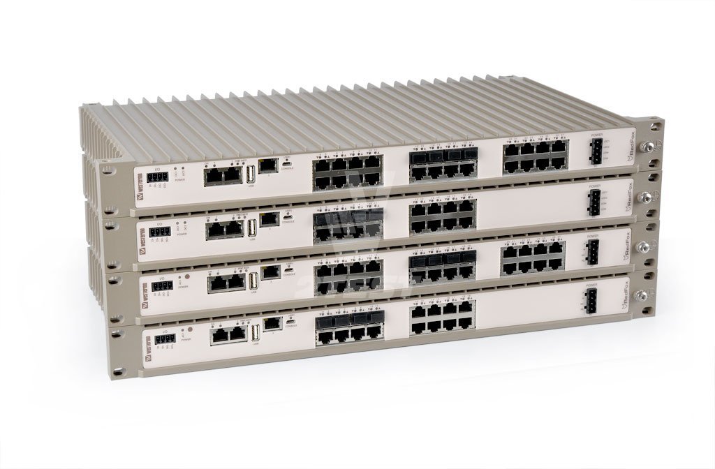 Описание Промышленные коммутаторы Gigabit Ethernet с функцией маршрутизации Westermo RedFox RFIR-219-F4G-T7G-AC(DC)