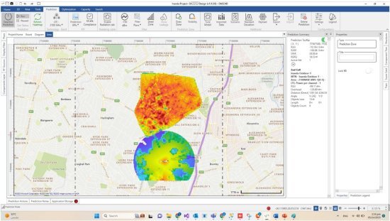 Программное обеспечение 3D моделирования покрытия сетей мобильной связи Dascad