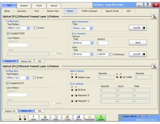 Блок тестирования IP-сервисов EXFO RTU-310G Блок тестирования IP-сервисов EXFO RTU-310G