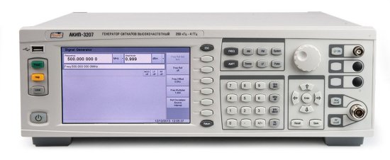 Высокочастотные генераторы сигналов АКИП-3207 и АКИП-3207/1 Высокочастотные генераторы сигналов АКИП-3207 и АКИП-3207/1