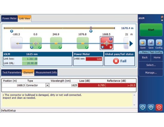 Оптический, Ethernet и мультисервисный тестер EXFO FTB-700G