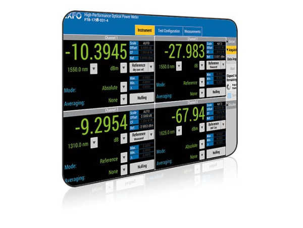 Высокопроизводительные оптические измерители мощности EXFO FTBx-1750 Высокопроизводительные оптические измерители мощности EXFO FTBx-1750