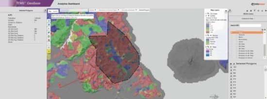 Система геопространственного анализа мобильной сети TEMS GeoBase