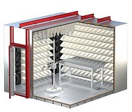 Компактная гибридная камера для испытания на ЭМС в соответствии с военными стандартами Компактная гибридная камера для испытания на ЭМС в соответствии с военными стандартами