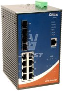 Управляемый 12-портовый Gigabit Ethernet PoE-коммутатор ORing IGPS-9084GP-L без поддержки PTP