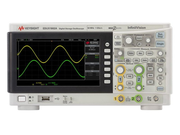 Осциллограф EDUX1002A серии InfiniiVision Keysight 1000X Осциллограф EDUX1002A серии InfiniiVision Keysight 1000X