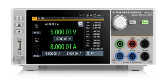 Источники-измерители Rohde & Schwarz серии NGU Источники-измерители Rohde & Schwarz серии NGU