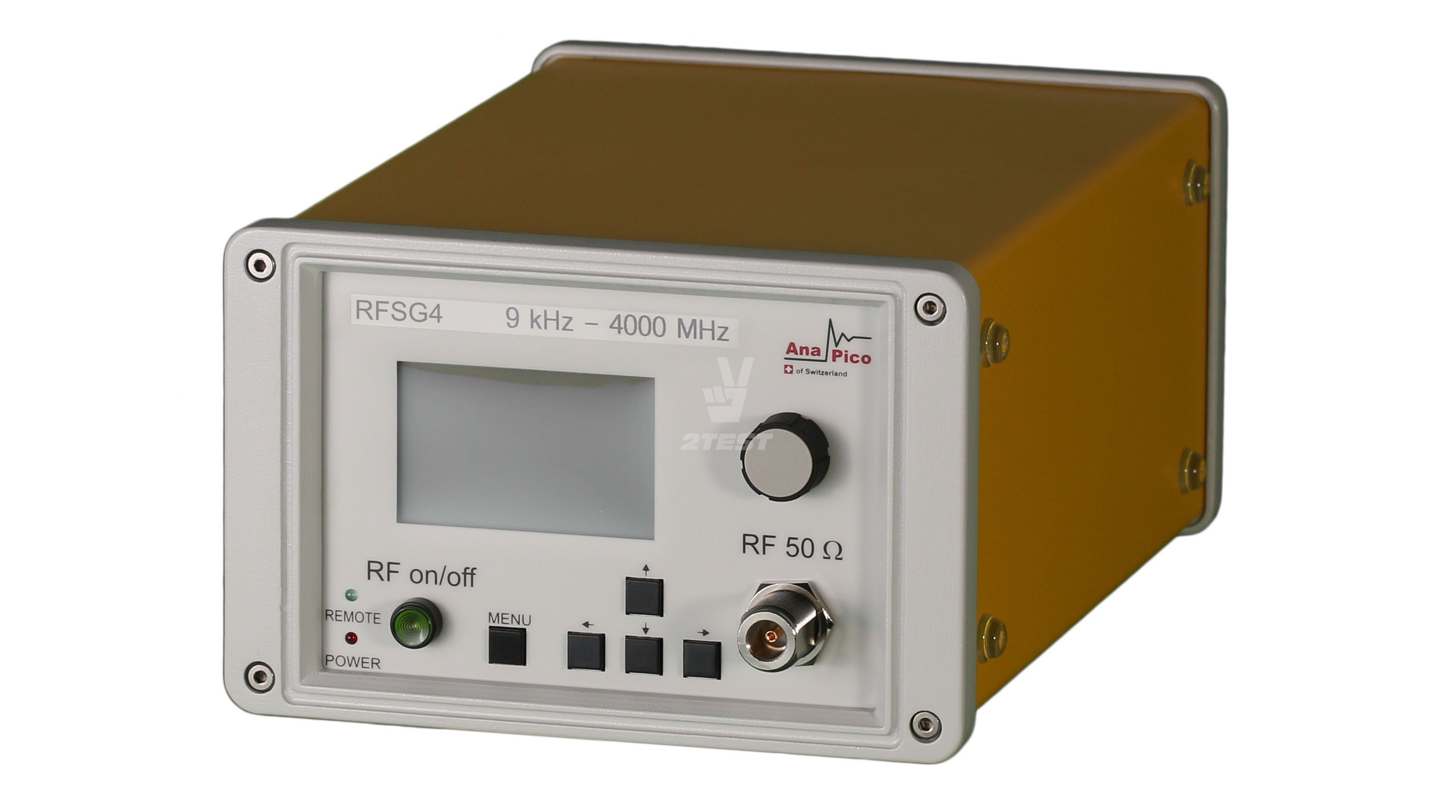 Решение 2TEST: Портативные аналоговые генераторы сигналов Anapico RFSG2, RFSG4, RFSG6