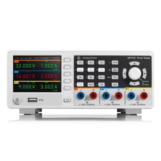 Источники питания постоянного тока Rohde & Schwarz серии NGC100 Источники питания постоянного тока Rohde & Schwarz серии NGC100
