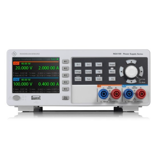 Линейные источники питания постоянного тока Rohde & Schwarz серии NGА100 Линейные источники питания постоянного тока Rohde & Schwarz серии NGА100