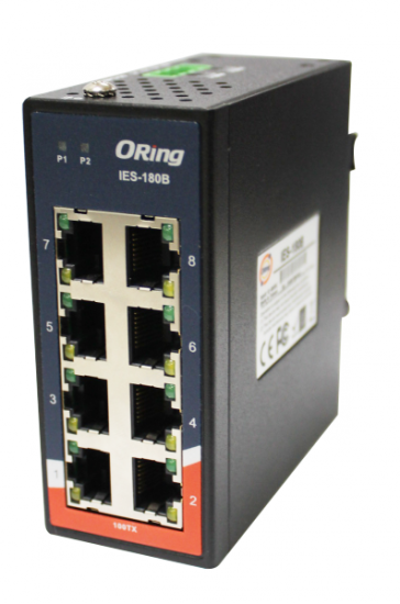 Промышленные мини-коммутаторы Ethernet неуправляемые ORing IES-180B