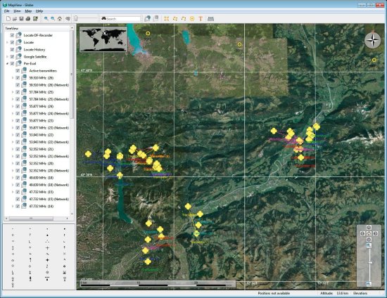 Программное обеспечение Rohde & Schwarz MapView Программное обеспечение Rohde & Schwarz MapView