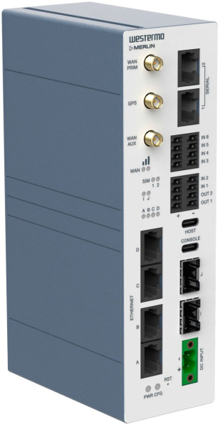 Промышленные маршрутизаторы Westermo серии Merlin 4600 с поддержкой LTE Промышленные маршрутизаторы Westermo серии Merlin 4600 с поддержкой LTE