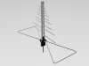 Билогопериодическая (гибридная) измерительная антенна ANTENAX BME-LB 9163 Билогопериодическая (гибридная) измерительная антенна ANTENAX BME-LB 9163