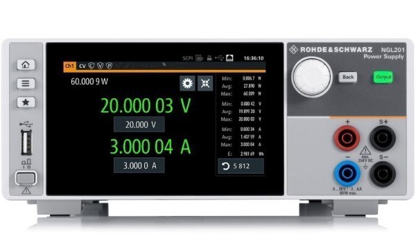 Источники питания постоянного тока Rohde & Schwarz серии NGL200 Источники питания постоянного тока Rohde & Schwarz серии NGL200