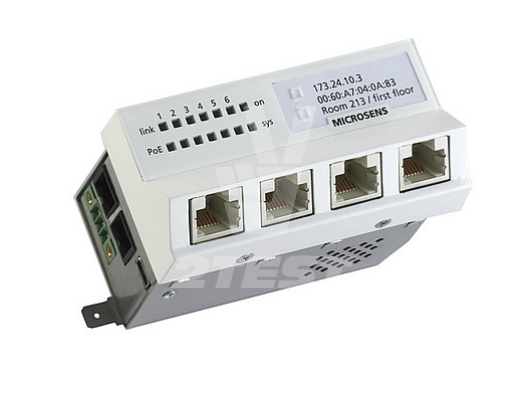 Купить Микро-коммутаторы 6-портовые Gigabit Ethernet  MICROSENS 6-го поколения