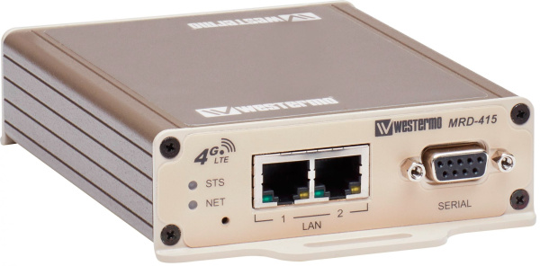 Промышленный мобильный 4G-маршрутизатор Westermo MRD-415 Промышленный мобильный 4G-маршрутизатор Westermo MRD-415