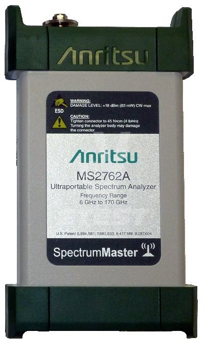 Функции Портативный анализатор спектра Anritsu MS2762A с частотным диапазоном от 6 ГГц до 170 ГГц