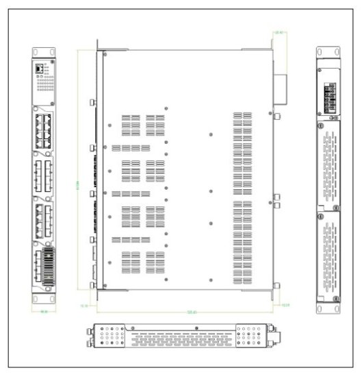 Промышленные модульные Gigabit Ethernet коммутаторы 3 уровня ORing RGS-PR9000-A Промышленные модульные Gigabit Ethernet коммутаторы 3 уровня ORing RGS-PR9000-A