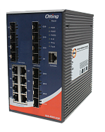 Промышленный управляемый Gigabit Ethernet коммутатор с функцией маршрутизации ORing IGS-R9812GP Промышленный управляемый Gigabit Ethernet коммутатор с функцией маршрутизации ORing IGS-R9812GP