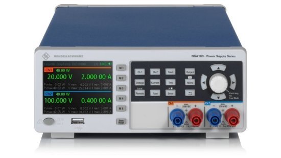 Линейные источники питания постоянного тока Rohde & Schwarz серии NGА100 Линейные источники питания постоянного тока Rohde & Schwarz серии NGА100