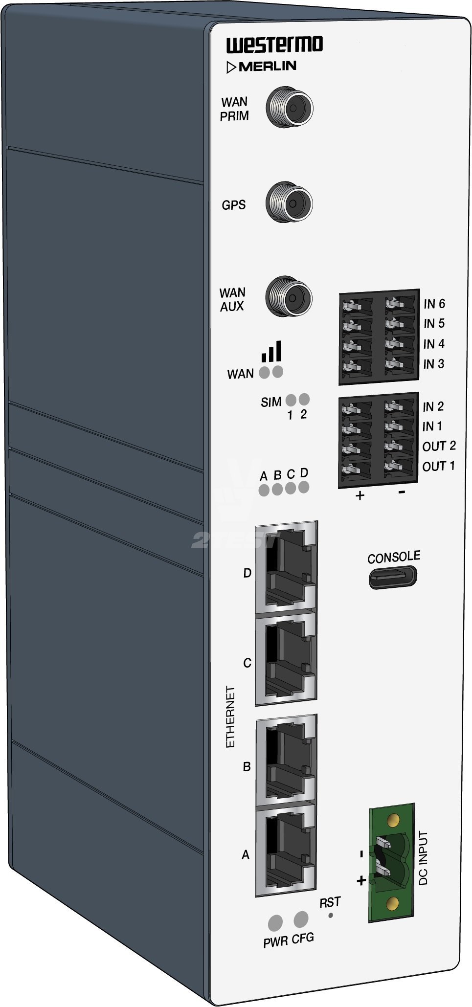 Решение 2TEST: Промышленные маршрутизаторы Westermo серии Merlin 4600 с поддержкой LTE