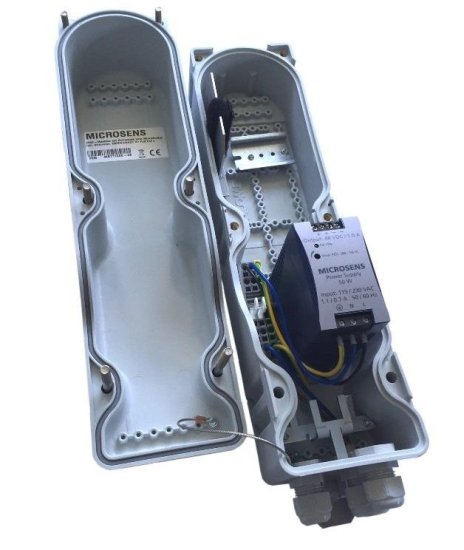 Компактный, защитный шкаф для размещения сетевого оборудования под открытым небом