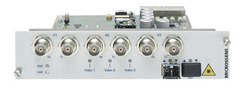 Видео-модуль MICROSENS TDM 1G 3x SD-SDI