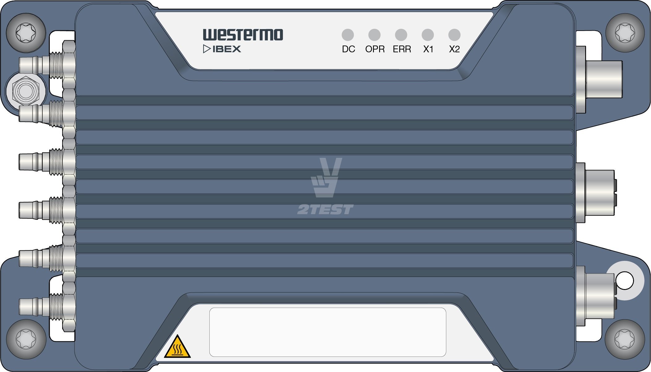 Описание Промышленная двухдиапазонная точка доступа Westermo Ibex-RT-610