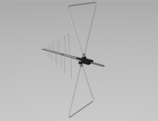 Билогопериодическая (гибридная) измерительная антенна ANTENAX BME-LB 9161 Билогопериодическая (гибридная) измерительная антенна ANTENAX BME-LB 9161