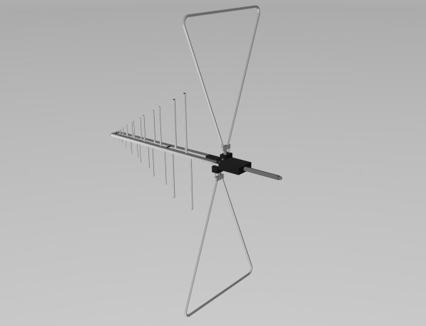 Билогопериодическая (гибридная) измерительная антенна ANTENAX BME-LB 9161