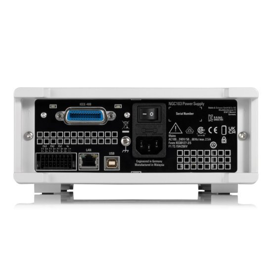Источники питания постоянного тока Rohde & Schwarz серии NGC100 Источники питания постоянного тока Rohde & Schwarz серии NGC100
