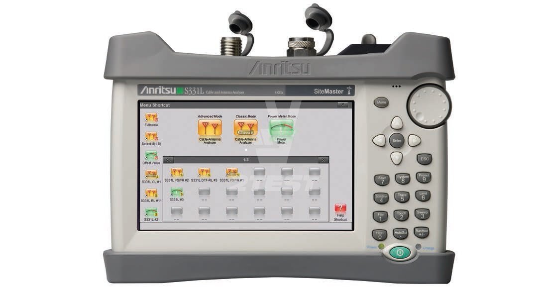 Решение 2TEST: Анализатор антенн и фидерных линий Anritsu S331L