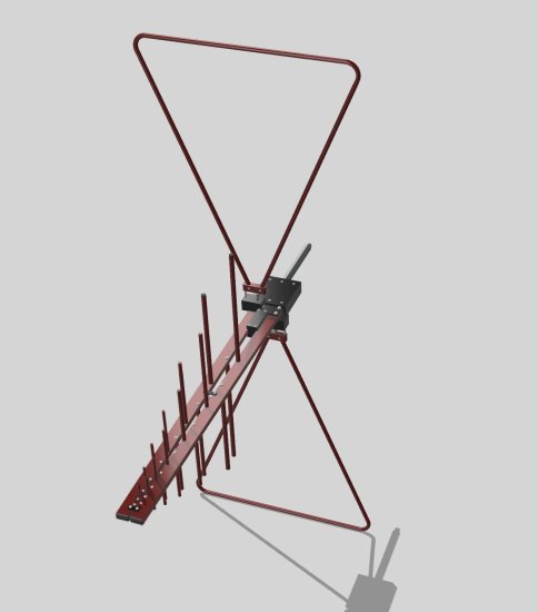 Билогопериодическая (гибридная) измерительная антенна ANTENAX BME-LB 9161 Билогопериодическая (гибридная) измерительная антенна ANTENAX BME-LB 9161