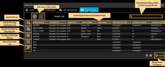 Программное обеспечение для управления лабораторией Keysight BenchVue Lab BV9111B Программное обеспечение для управления лабораторией Keysight BenchVue Lab BV9111B