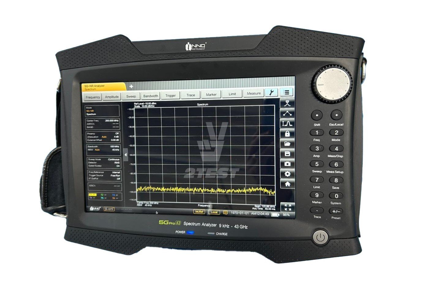 Решение 2TEST: Анализатор спектра INNO Instrument 5G PRO с диапазоном частот от 9 кГц до 43 ГГц