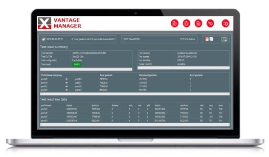 Система тестирования инфраструктуры 400 Gigabit Ethernet Xena Vantage