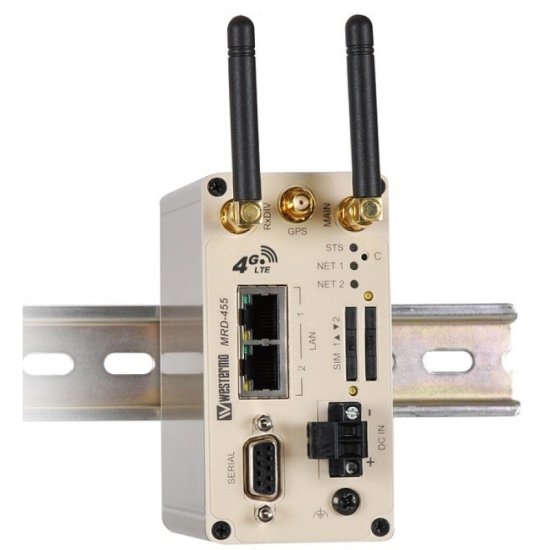Промышленные маршрутизаторы 4G мобильные широкополосные Westermo MRD-455 Промышленные маршрутизаторы 4G мобильные широкополосные Westermo MRD-455