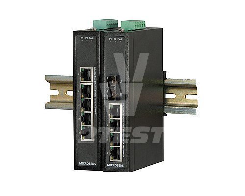 Промышленные коммутаторы Fast Ethernet MICROSENS с поддержкой PoE