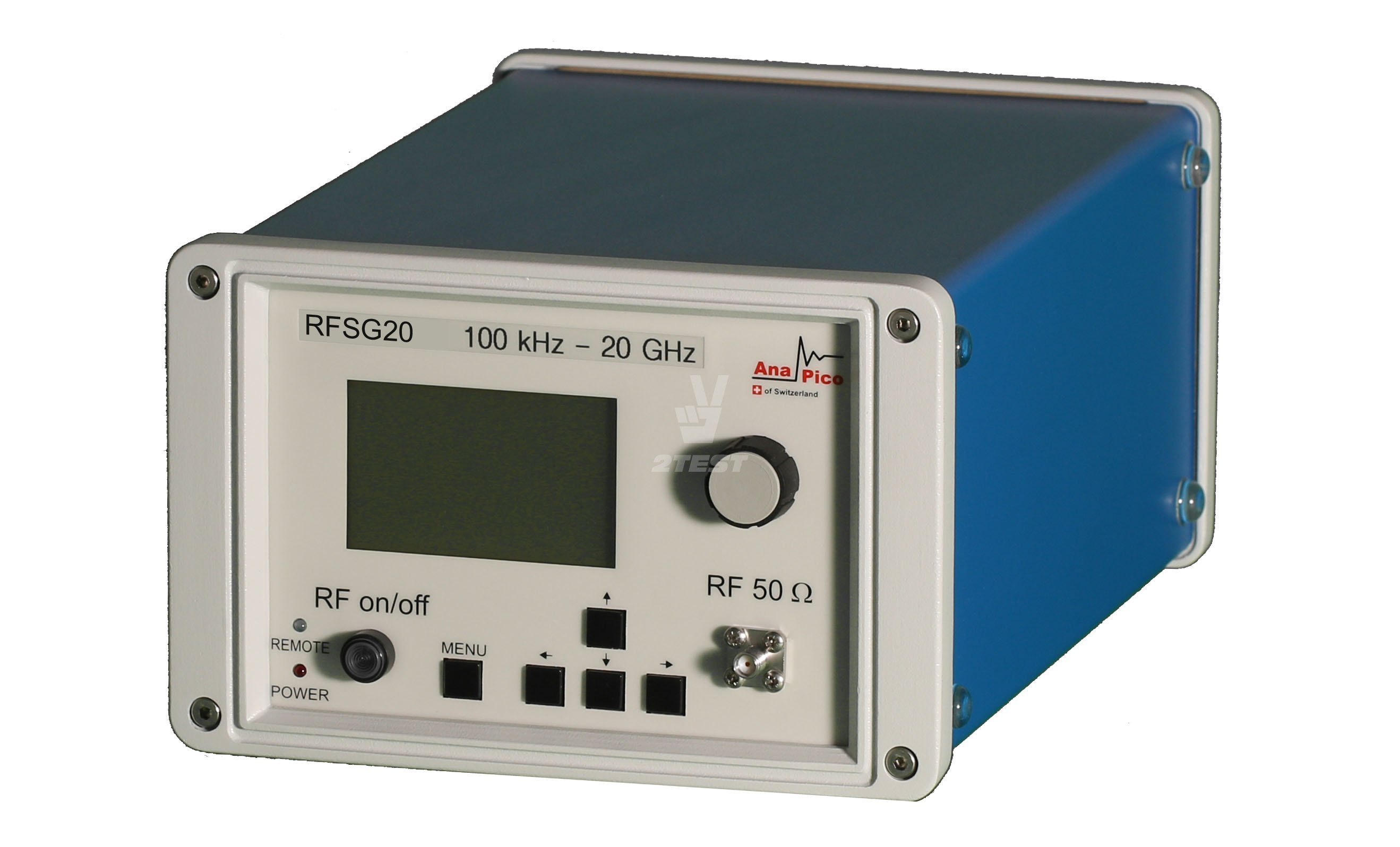 Решение 2TEST: Портативные микроволновые генераторы сигналов Anapico RFSG12, RFSG20, RFSG26