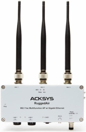 Промышленная точка доступа Wi-Fi ACKSYS RuggedAir1000