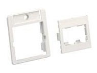 2-модульная лицевая панель 50 x 50 мм Panduit - комплект CFPAGF2AWY