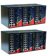 Промышленный 20-портовый управляемый Gigabit Ethernet коммутатор ORing IGS-P9164