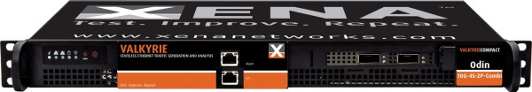 Компактная измерительная платформа для тестирования сервисов 100 Gigabit Ethernet Xena ValkyrieCompact Компактная измерительная платформа для тестирования сервисов 100 Gigabit Ethernet Xena ValkyrieCompact