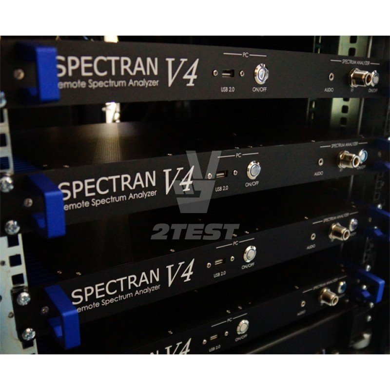 Решение 2TEST: Дистанционно управляемый анализатор спектра (1 Гц – 9 ГГц)