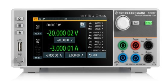 Источники-измерители Rohde & Schwarz серии NGU Источники-измерители Rohde & Schwarz серии NGU