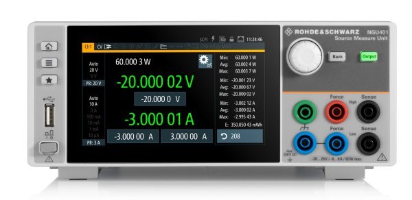 Источники-измерители Rohde & Schwarz серии NGU Источники-измерители Rohde & Schwarz серии NGU