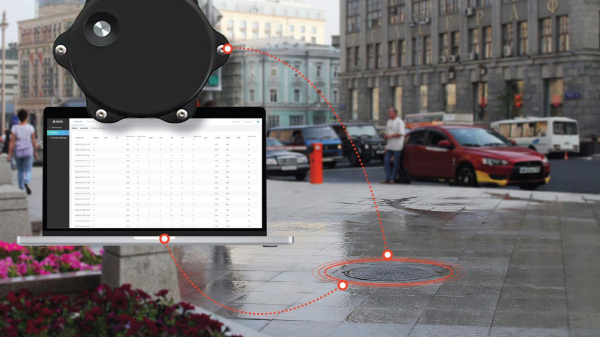 Датчики контроля вскрытия канализационных люков Датчики контроля вскрытия канализационных люков