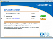 Программное решение EXFO ToolBox Office