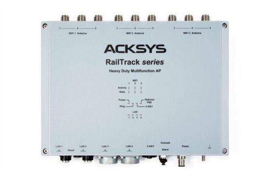Точка доступа Wi-Fi 802.11ac / магистральный повторитель ACKSYS RailTrack